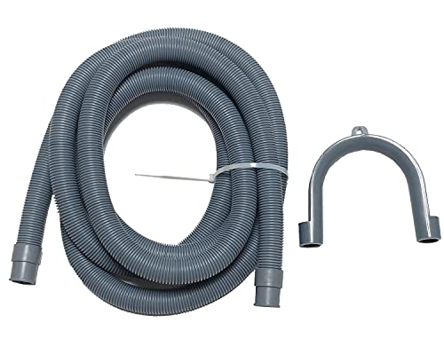 Ablaufschlauch 19/22 mm Abwasserschlauch Schlauch Waschmaschine Spülmaschine 3m von KANANA