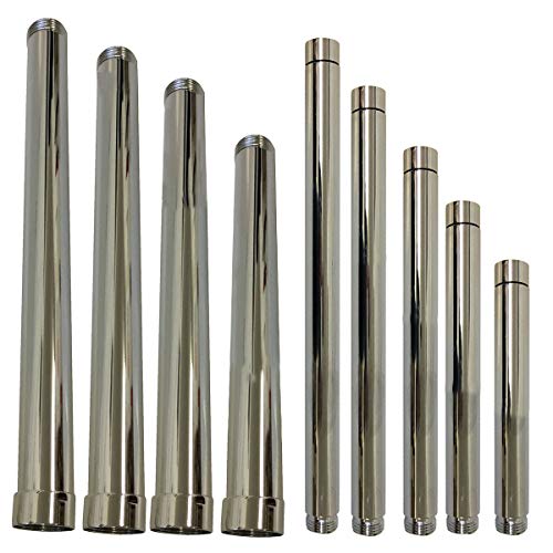 Duschrohr Verlängerungsrohr Verlängerungsarm Hahnverlängerung Duscharm 1/2" oder 3/4" (Rohrverlaengerug 30cm 3/4 Zoll) von KANANA