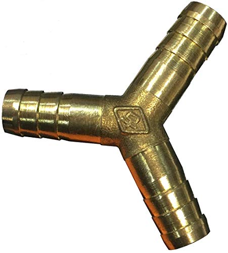 KANANA Y, T-Verteiler 12mm, 16mm, 19mm Gartenschlauch Schlauch Schlauchverbinder (VGS), Durchmesser:Y Form 16mm von KANANA