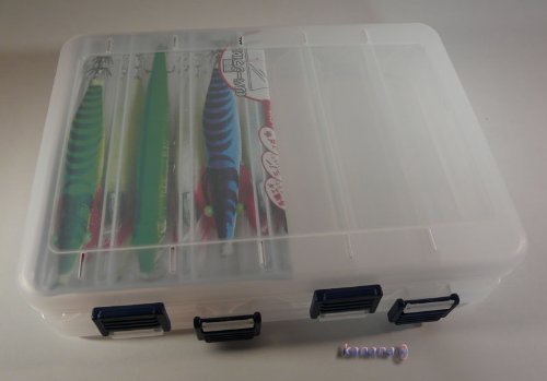 Plastikbox Angelbox Köderbox zubehörbox Angel Box TACKLEBOX (JCB202) von KANANA