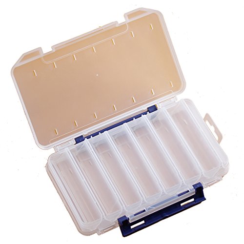 Plastikbox Angelbox Köderbox zubehörbox Angel Box TACKLEBOX (JCB302) von KANANA