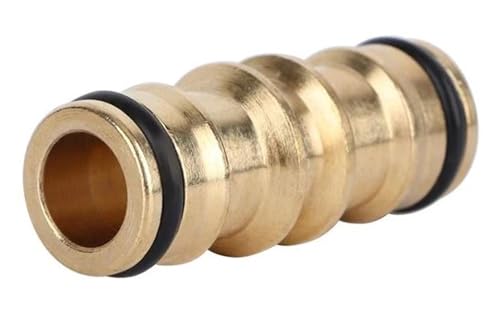 Stecksystem Schlauchverbinder Kupplung, Messing blank. GA438B von KANANA