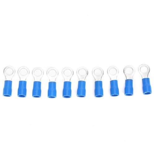 1000 Prozent Kaltgepresst O Typ RV2-5 Messing Isolierte Crimp-Anschlüsse Steckverbinder Kit Elektrotechnik Blau 1000 Prozent Kaltgepresst O Typ RV2-5 Messing Isolierte Crimp-Anschlüsse Steckverbinder Kit Elektrotechnik Blau von KANASI