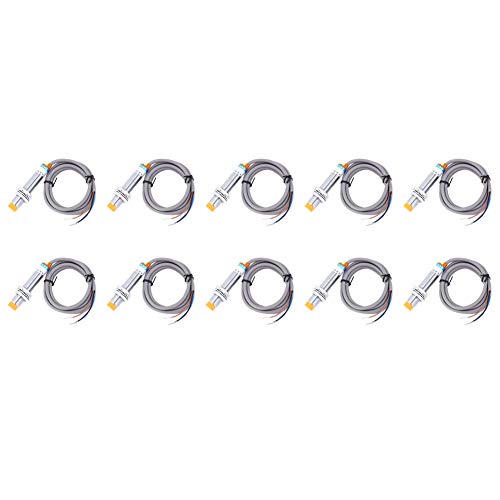 10pcs Jyio® LJ12A3-4-Z AX-Sensor Induktiver Nähe von Proximity 6-36VDC 300 mA 3-Wire-NPN für Sicherheitsausrüstung von KANASI