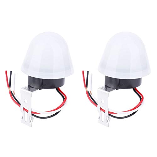 2pcs automatisch auf Off Street Light PhotoSwitch Photocell Sensor Switch (12V) von KANASI