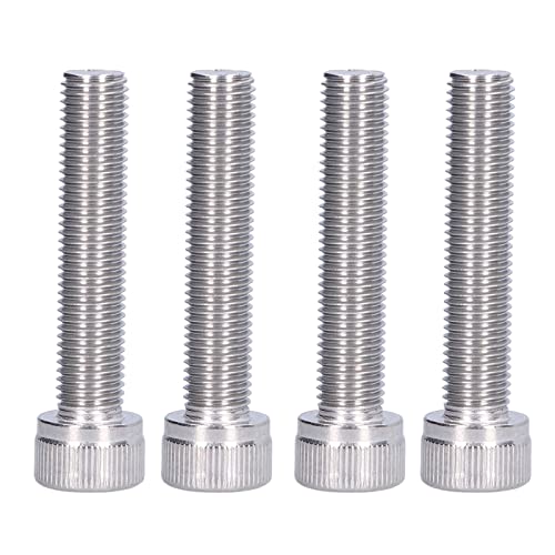 A2 Edelstahl Sechskant Bolzenbuchse Kappenschraube Fine Pitch Forderosen -Hardware -Kit für DIY -Projekte (M10*50) von KANASI