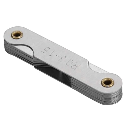 Edelstahlradius -Filet Langlebiger Widerstand Konvexe konkave Oberflächen -Messwerkzeugwerkzeug- und Die Macher -Maschinisten (R0.3-1.5MM) von KANASI
