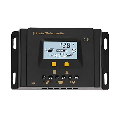 JN K 12V 24V Automatische Identifizierung PWM Solar Ladungscontroller Regler Effizientes Ladung für Solarstromsysteme (K Serie 12V/24 V 10a) von KANASI
