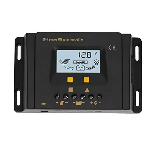 JN K 12V 24V Automatische Identifizierung PWM Solar Ladungscontroller Regler Effizientes Ladung für Solarstromsysteme (K Serie 12V/24 V 30a) von KANASI