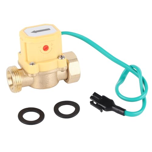 KANASI Water Pump Adjustable Flow Sensor Pressure Automatic Control Switch 220V Hot Cold Water Low Pressure Start-up Family Safety [Household Use] von KANASI