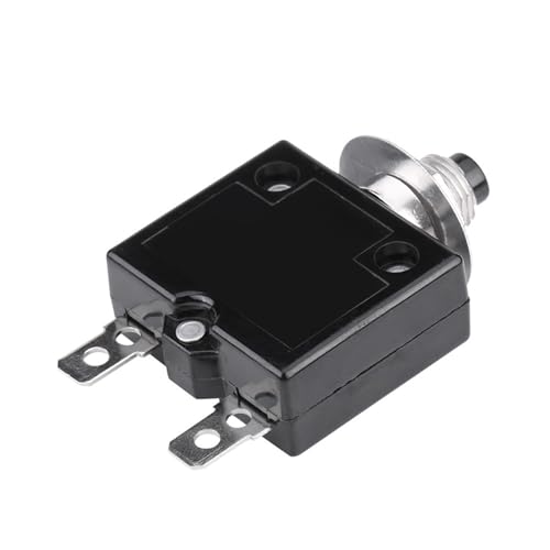 Manual Reset Thermal Switch Circuit Breaker über aktuellem Überlastschutz für die Automobilindustrie Black 5A (10a) von KANASI