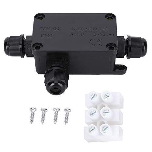 Schwarzer PC Mini Junction Box 2 Outdoors IP66 3-6,5 mm Schwarzer PC Mini Junction Box 2 Outdoors IP66 3-6,5 mm von KANASI