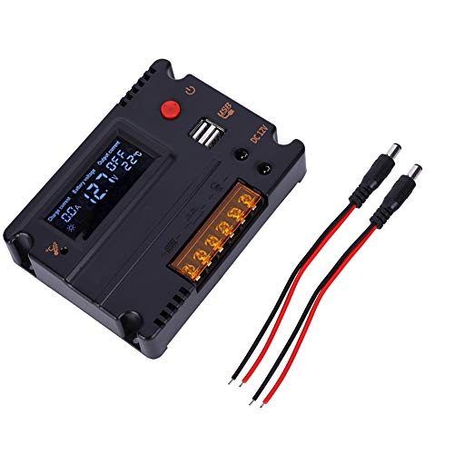 Solar Panel Regulator 10A LCD Backlight Display Control System for Lithium Iron Battery Energy Saving von KANASI