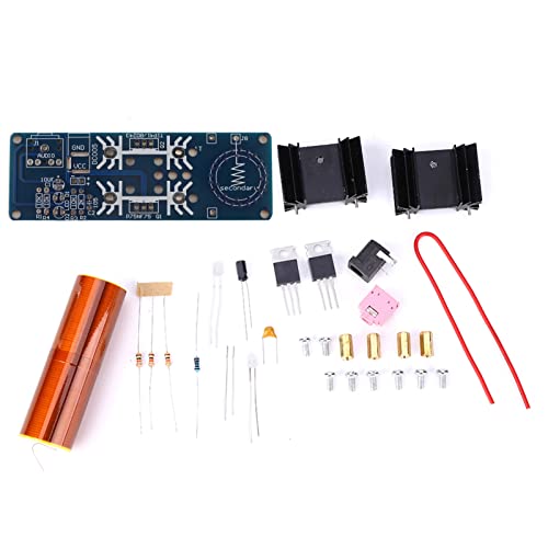Spulenplasma -Lautsprecher Elektronisches Kit DC15~24 V 15W Hochspannung Musik Player Kit für Wissenschaftsliebhaber Spulenplasma -Lautsprecher Elektronisches Kit DC15~24 V 15W Hochspannung Musik Player Kit für Wissenschaftsliebhaber von KANASI