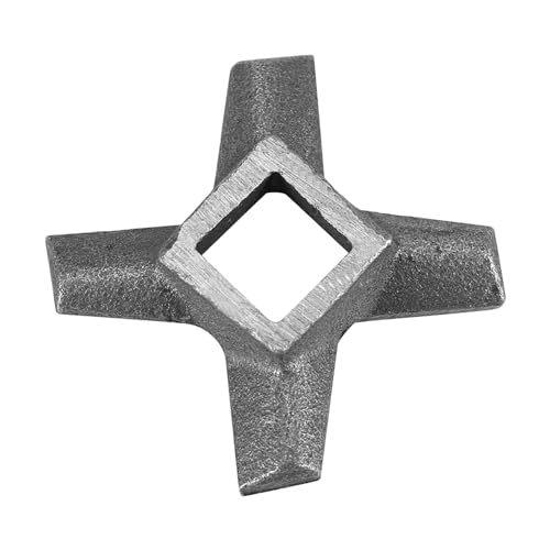 Stahlklinge Minner Cutter Teil für Küchendopfer Mühle schnelle und effektive hausgemachte Wurstherstellung (Type 5(8.3 X 8.3 X 3.5in)) von KANASI