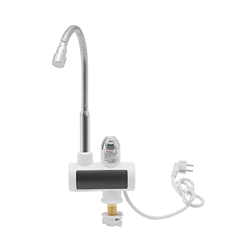 KANBCNG Elektrischer Wasserhahn mit Durchlauferhitzer Elektrische Durchlauferhitzer Edelstahl Wasserhahn 220V 3000W Warmwasserhahn Sofort Heizung Armatur 360° Rotation Küchenarmatur KANBCNG Elektrischer Wasserhahn mit Durchlauferhitzer Elektrische Durchlauferhitzer Edelstahl Wasserhahn 220V 3000W Warmwasserhahn Sofort Heizung Armatur 360° Rotation Küchenarmatur von KANBCNG