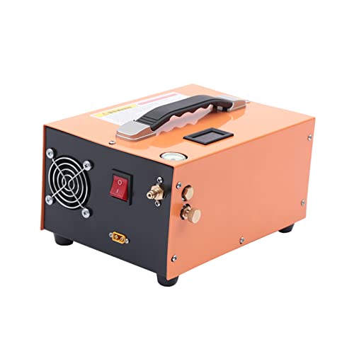 KANBCNG PCP Kompressor 30Mpa/4500 PSI Luftkompressor PCP Luftkompressor Hochdruckpumpe mit Transformator 12V Luftpump Hochdruckpumpe PCP Luftgewehrkompressor für Füllen Hochdruck-Gasflaschen von KANBCNG