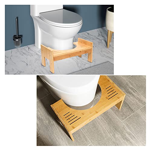 KANBCNG Toilettenhocker, Abnehmbare Kackhocker Einstellbare Tragbarer Toilettenhocker Poop Stool Maximale Ladekapazität Ca. 80 Kg/176.37 Lbs 45 x 24.5 x 28 cm für Den Hausgebrauch KANBCNG Toilettenhocker, Abnehmbare Kackhocker Einstellbare Tragbarer Toilettenhocker Poop Stool Maximale Ladekapazität Ca. 80 Kg/176.37 Lbs 45 x 24.5 x 28 cm für Den Hausgebrauch von KANBCNG