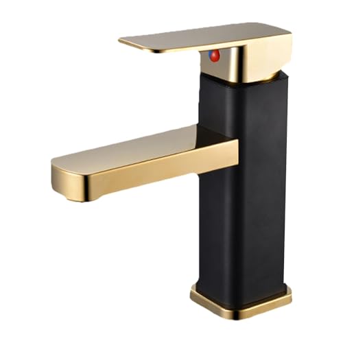 KANBUN Mattes schwarzes quadratisches Waschbecken Wasserhahn tropffreies Wasserfall Design für Heimdekor KANBUN Mattes schwarzes quadratisches Waschbecken Wasserhahn tropffreies Wasserfall Design für Heimdekor von KANBUN