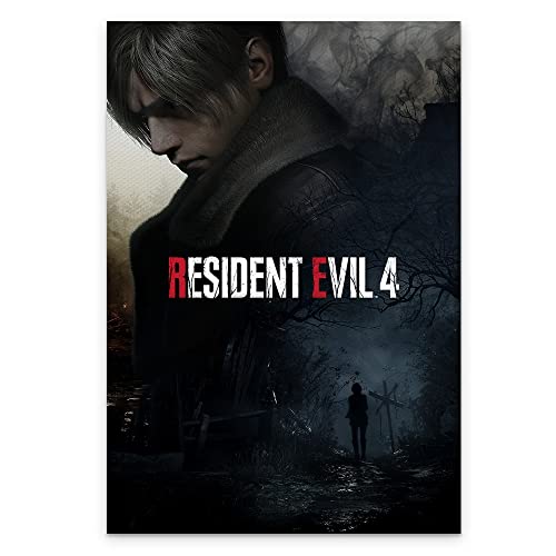 KANCAIGOU Kunstdruck auf Leinwand, Motiv Resident Game Evil 4, 5,4 x 45,7 cm, ungerahmt von KANCAIGOU