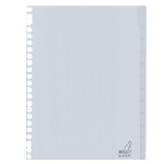 KANGARO Register G412FM DIN A4 12-teilig 23-fach Karton Blanko von KANGARO