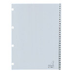 KANGARO Register G431C DIN A4 31-teilig 4-fach Kunststoff 1 bis 31 von KANGARO