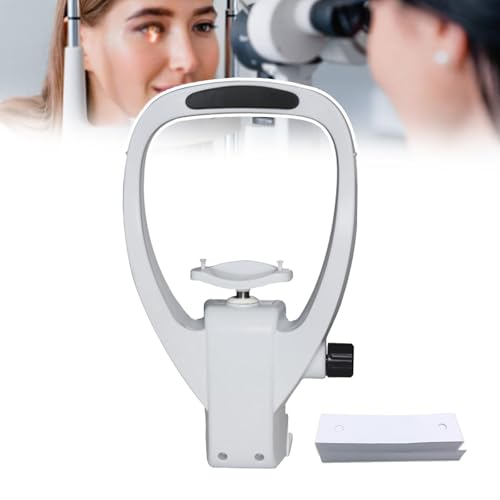 KANGSHOP Kinnstütze und Stirnstütze | Verstellbare Halterung for die Optometrie | Ergonomisches Design | Kinnstützenpapiere | Zubehör for Sehtraining von KANGSHOP
