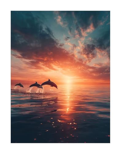 Diamond Painting Set Landschaft Diamant Painting Erwachsene Groß DlY Art Full Drill Diamond Malerei Sonnenuntergang 5D Diamant Kunst Malerei Stickerei Mosaic Bastelset Home Decor 80x100 cm KSWF369 von KANGSONGWENJIAJU