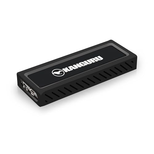 Kanguru UltraLock 4 TB USB-C M.2 NVMe - Tragbares externes Solid-State-Laufwerk - SuperSpeed+ USB 3.1 Gen 2 Kanguru UltraLock 4 TB USB-C M.2 NVMe - Tragbares externes Solid-State-Laufwerk - SuperSpeed+ USB 3.1 Gen 2 von KANGURU