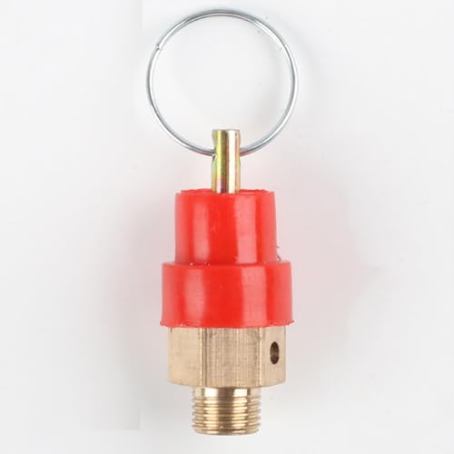 Druckluft Sicherheitsventil,Luftkompressor Überdruckventil,Druckluftkompressor-Druckbegrenzungsventil,Druckregler Heavy Duty Elektrowerkzeuge Zubehör,für Luftkompressor 1/8Gewinde 7.8 bar Druckluft Sicherheitsventil,Luftkompressor Überdruckventil,Druckluftkompressor-Druckbegrenzungsventil,Druckregler Heavy Duty Elektrowerkzeuge Zubehör,für Luftkompressor 1/8Gewinde 7.8 bar von KANGWFAN