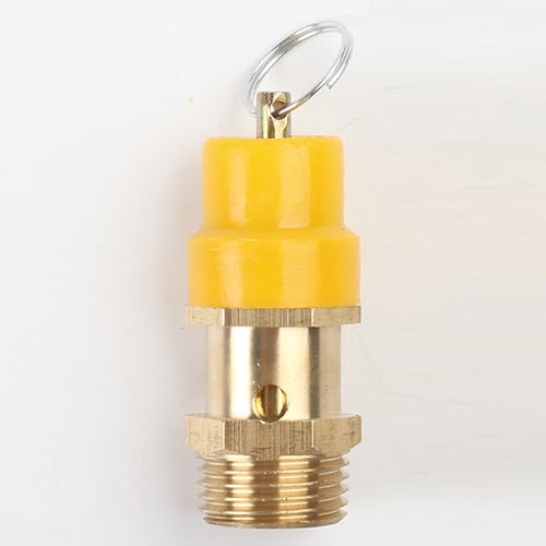 Druckluft Sicherheitsventil,Luftkompressor Überdruckventil,Druckluftkompressor-Druckbegrenzungsventil,Druckregler Heavy Duty Elektrowerkzeuge Zubehör,für Luftkompressor 1/2Gewinde 11.76 bar Druckluft Sicherheitsventil,Luftkompressor Überdruckventil,Druckluftkompressor-Druckbegrenzungsventil,Druckregler Heavy Duty Elektrowerkzeuge Zubehör,für Luftkompressor 1/2Gewinde 11.76 bar von KANGWFAN