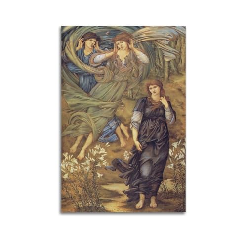 KANGZENG Edward Burne-Jones Malerwerke (Die Braut des Libanons), Kunstposter, Bild, Leinwand, Wandfarbe, Kunst, Dekor, moderne Wohnkunstwerke, 50 x 75 cm von KANGZENG