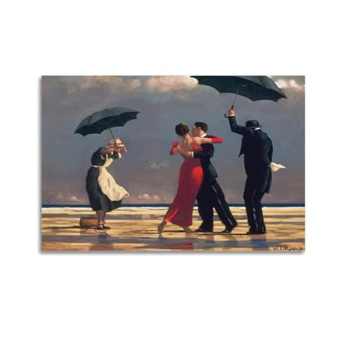 KANGZENG Edward Hopper Malerwerke (Tanz im Regen), Kunstposter, Bild, Druck, Leinwand, Wandfarbe, Kunst, Dekor, moderne Wohnkunstwerke, Idee, 50 x 75 cm von KANGZENG