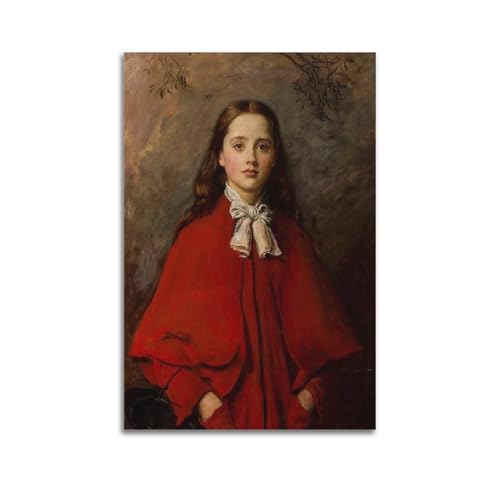 KANGZENG John Everett Millais Malerwerke (leuchtende Augen), Kunstposter, Heimdekoration, Wandkunst, zum Aufhängen, Bild, Druck, Schlafzimmer, dekorativer Raum, ästhetisch, 50 x 75 cm von KANGZENG