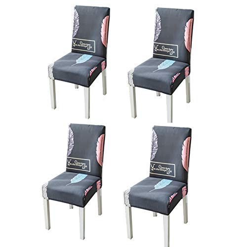 KANKOO Stuhlhussen Stuhlbezug Esszimmer Stuhl abdeckungen Esszimmer Stuhl hussen Stuhl Abdeckung Diningchair abdeckungen Esszimmer Stuhl Sitz Pads Set of 4,pink KANKOO Stuhlhussen Stuhlbezug Esszimmer Stuhl abdeckungen Esszimmer Stuhl hussen Stuhl Abdeckung Diningchair abdeckungen Esszimmer Stuhl Sitz Pads Set of 4,pink von KANKOO