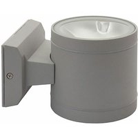 Außen Wand Spot Strahler ip 54 up & down Leuchte Lampe Alu Druckglass Kanlux 07083 von KANLUX