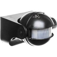 Bewegungsmelder 1200W 165 Grad ALER JQ-30-B IP44 schwarz 00461 von KANLUX