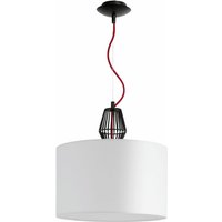 Hochwertige Decken Hänge Leuchte Stoff Lampen Schirm Wohn Ess Zimmer Beleuchtung Eglo 93974 von KANLUX