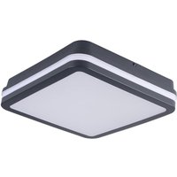 Kanlux - led Deckenleuchte Beno in Graphit 24W 2060lm IP54 eckig - grey von KANLUX