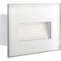 Kanlux - led Wandeinbauleuchte Glasi in Weiß 3W 140lm IP44 - white von KANLUX