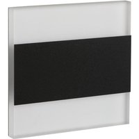 Kanlux - led Wandeinbauleuchte Terra in Schwarz 0,8W 13lm 3000K - black von KANLUX