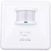 MARID JQ-L PIR Bewegungsmelder 40-500W IP20 Unterputz Reichweite bis 12m 150 Grad 3-2000 lx 30-90dB weiß 08910 von KANLUX