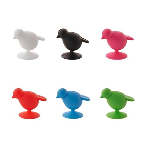 KANLVU Hochwertig Kreativ Vogel-Saugnapf Glasmarkierer Elegant Gläser Markieren Für Partys Und Veranstaltungen Glas Markierung Trinkgläser KANLVU Hochwertig Kreativ Vogel-Saugnapf Glasmarkierer Elegant Gläser Markieren Für Partys Und Veranstaltungen Glas Markierung Trinkgläser von KANLVU