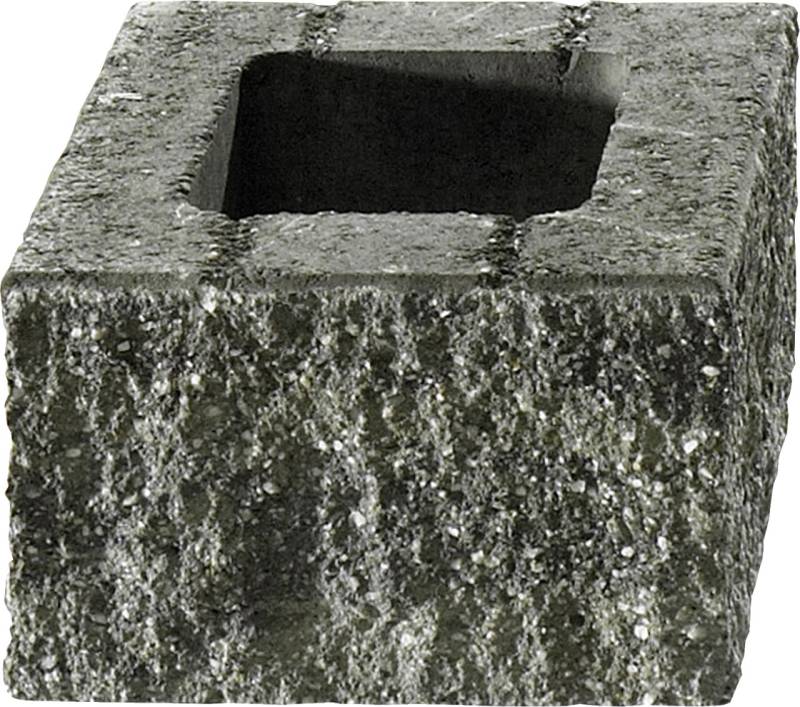 Kann Mauerstein Bruchstein 25 x 25 x 15 cm grau von KANN