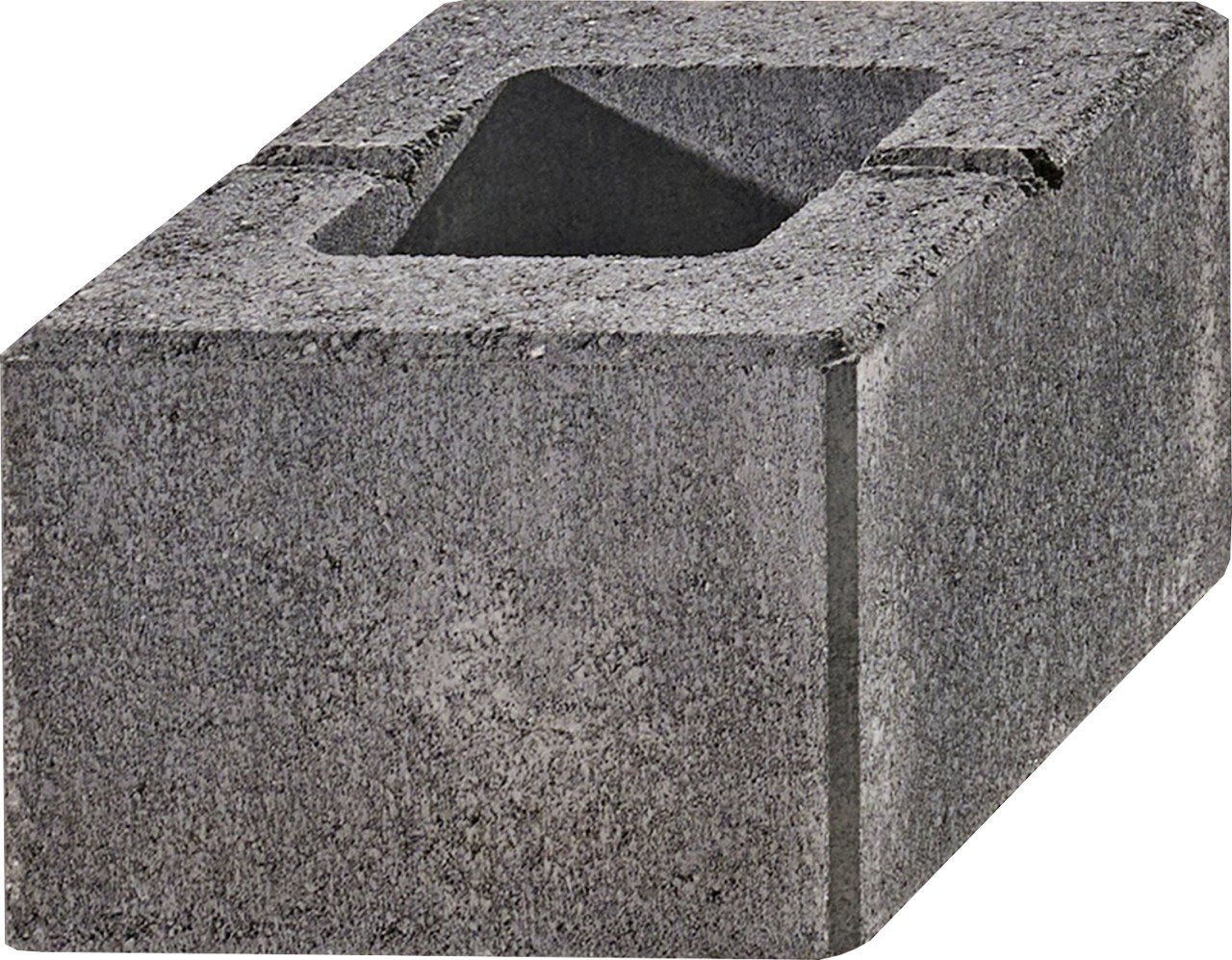 Kann Mauerstein Lindeza 20 x 20 x 15 cm vulkan-anthrazit Kann Mauerstein Lindeza 20 x 20 x 15 cm vulkan-anthrazit von KANN