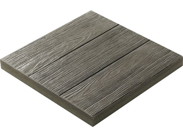 Kann Terrassenplatte Timbero 40 x 40 x 3,8 cm braun von KANN