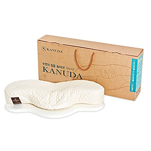 kanuda CV4 Orthopädische C-förmigem Cervical Rückseite Line Kissen unterstützen, um die richtige Absprache der Wirbelsäule HERBEIFÜHREN ein Memory Foam Kissen mit einer Höhe verstellbar Pad von KANUDA