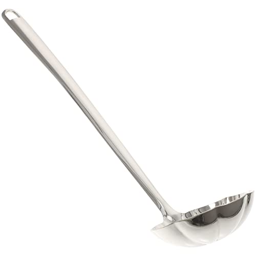 Ölsuppentrennlöffel: Edelstahl-Suppenkelle, Schöpflöffel, Suppensieb, langer Griff, Schaufel for Kochen in der Küche(Color:Separator Spoon) von KANWANN