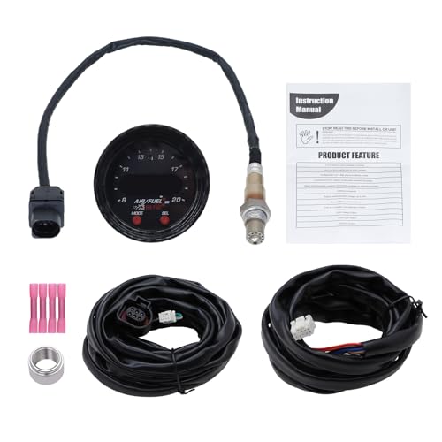 KAOLALI 30-0300 X-Serie Wideband UEGO AFR Messgerät 2-1/16" 52mm Digital AFR Controller Luft-Kraftstoff-Verhältnis-Messgerät Wideband O2 Control Sensor Kit mit 4,9 LSU-Sensor KAOLALI 30-0300 X-Serie Wideband UEGO AFR Messgerät 2-1/16" 52mm Digital AFR Controller Luft-Kraftstoff-Verhältnis-Messgerät Wideband O2 Control Sensor Kit mit 4,9 LSU-Sensor von KAOLALI