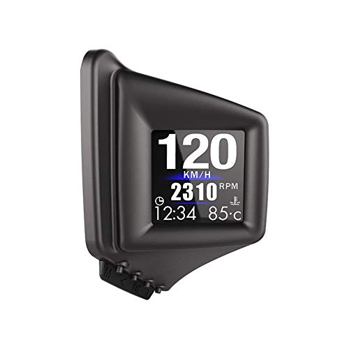 KAOLALI Head up Display Auto Car HUD OBD2 + GPS Duales System, Universal Car HUD Head up Display GPS Digitaler Tachometer mit OverSpeed Alarm, Voltmeter Warnung, Wassertemperatur für Autos KAOLALI Head up Display Auto Car HUD OBD2 + GPS Duales System, Universal Car HUD Head up Display GPS Digitaler Tachometer mit OverSpeed Alarm, Voltmeter Warnung, Wassertemperatur für Autos von KAOLALI